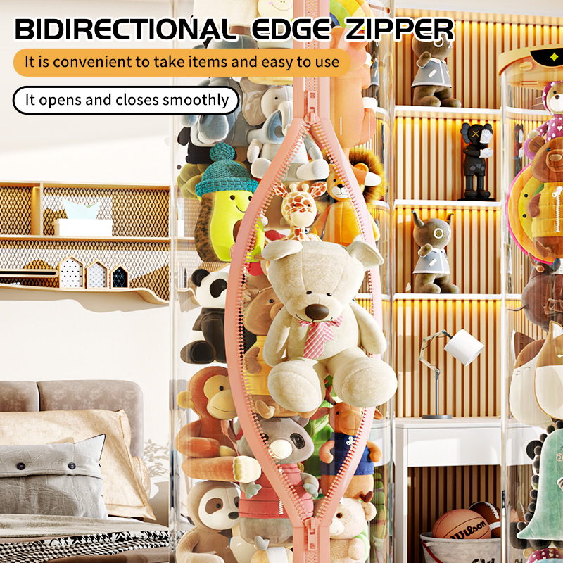 Cartoon Doll Storage Box Plush - Kids Zipper Toys のレビューと価格