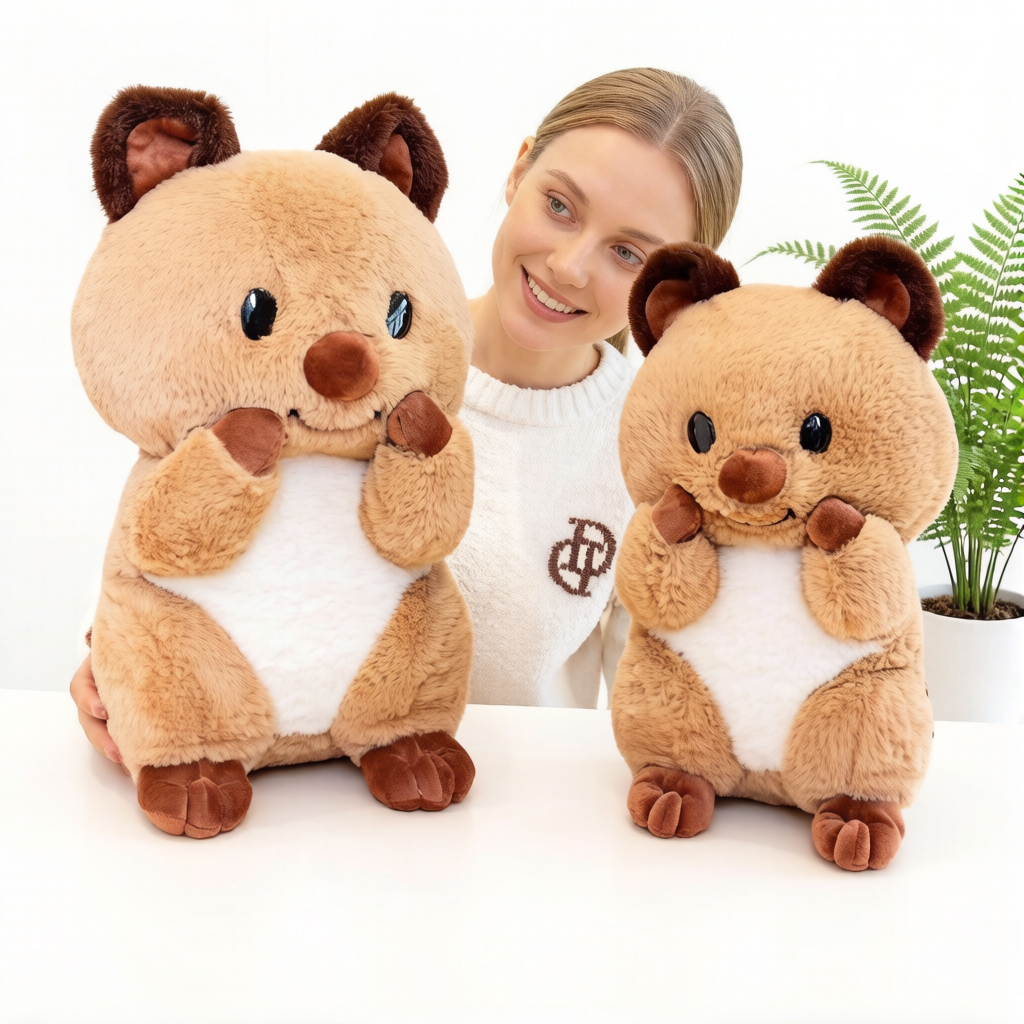 40/50CM Kawaii Rabbit Fur Quok - Quokka Kids Toys のレビューと価格