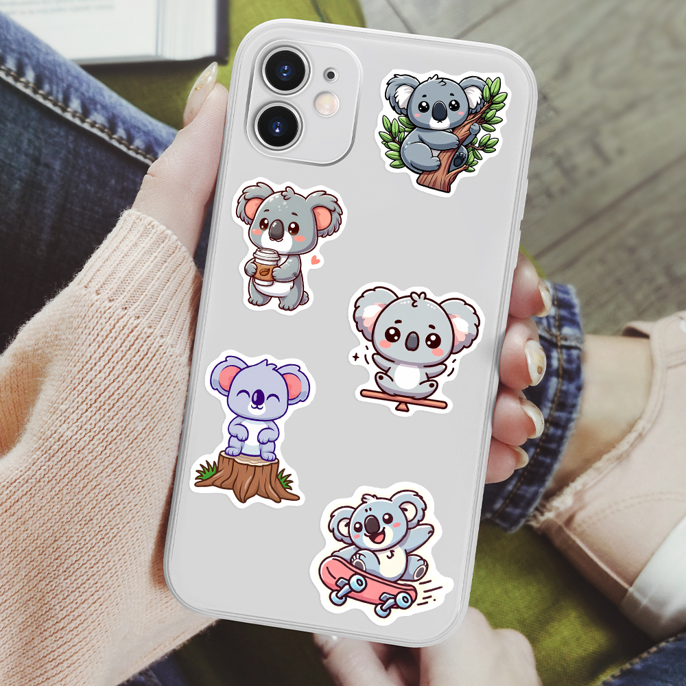 Cartoon Koala Animal Stickers  - Kids Toys Laptop のレビューと価格