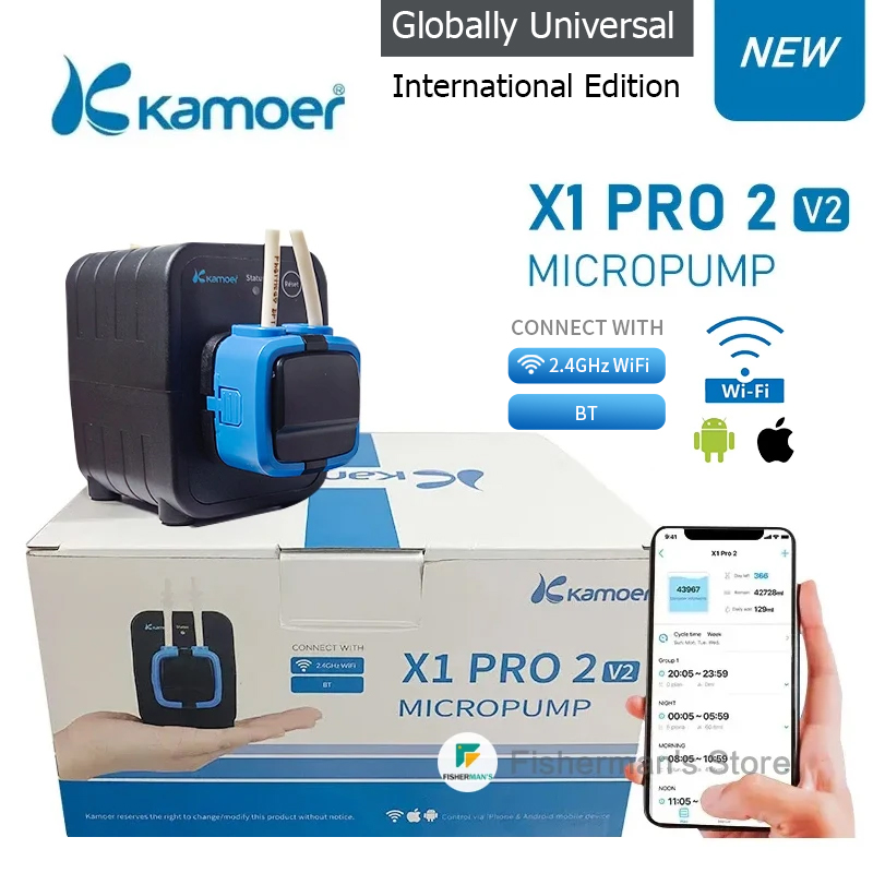 Kamoer X1 PRO 2 V2 WiFi Blueto - Bubble Machine Outdoor のレビューと価格