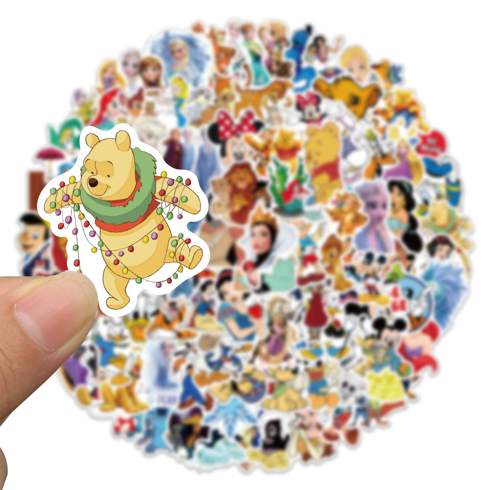 100PCS  Cute Mix Cartoon Anima - Kids Toys Laptop のレビューと価格