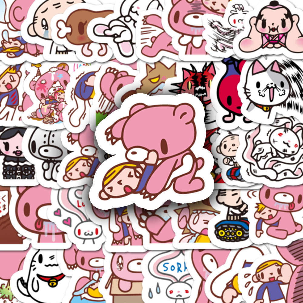 40pcs Cartoon Gloomy Bear & CH - Kids Toys Laptop のレビューと価格