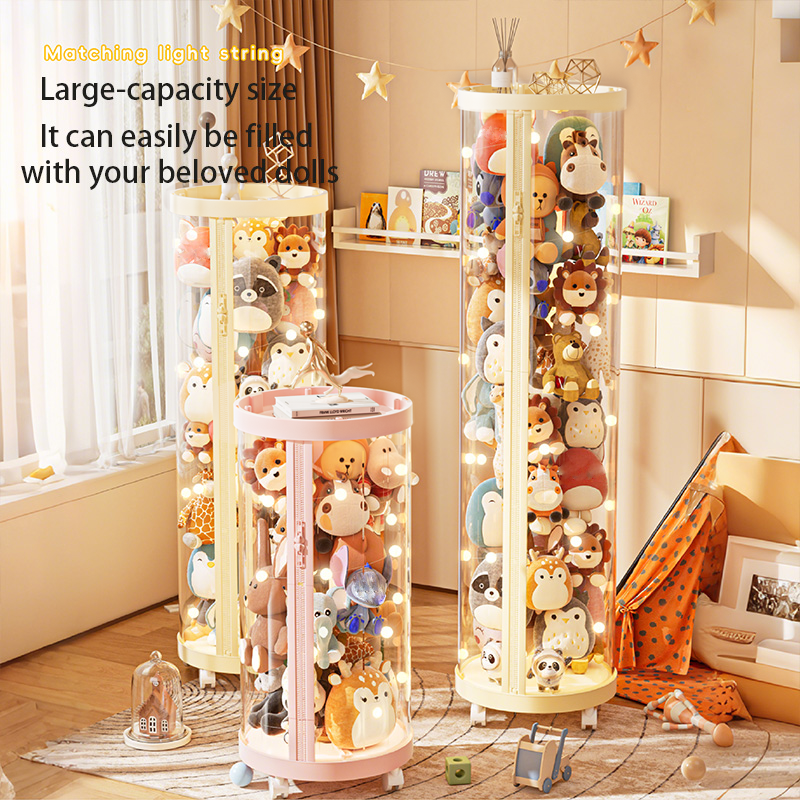 Transparent Doll Storage Box P - Kids Zipper Toys のレビューと価格