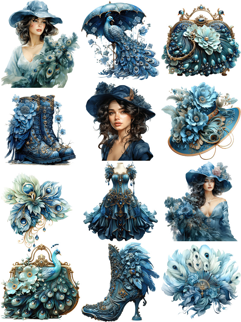 Victoria Peacock Blue Stickers - Kids Toys Victoria のレビューと価格