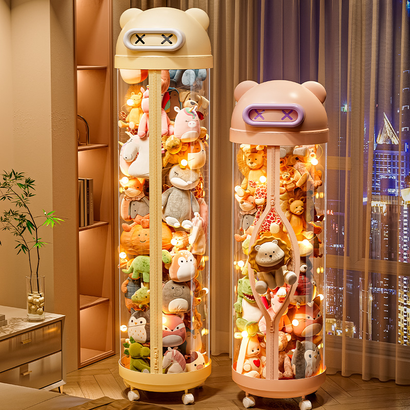 Large Capacity Plush doll Stor - Kids Zipper Toys のレビューと価格