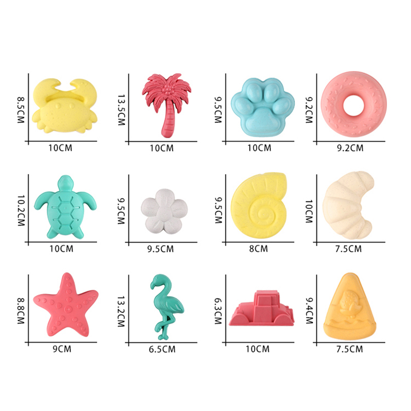 Beach toy sand mold sand print - Kinetic Sand Mold のレビューと価格