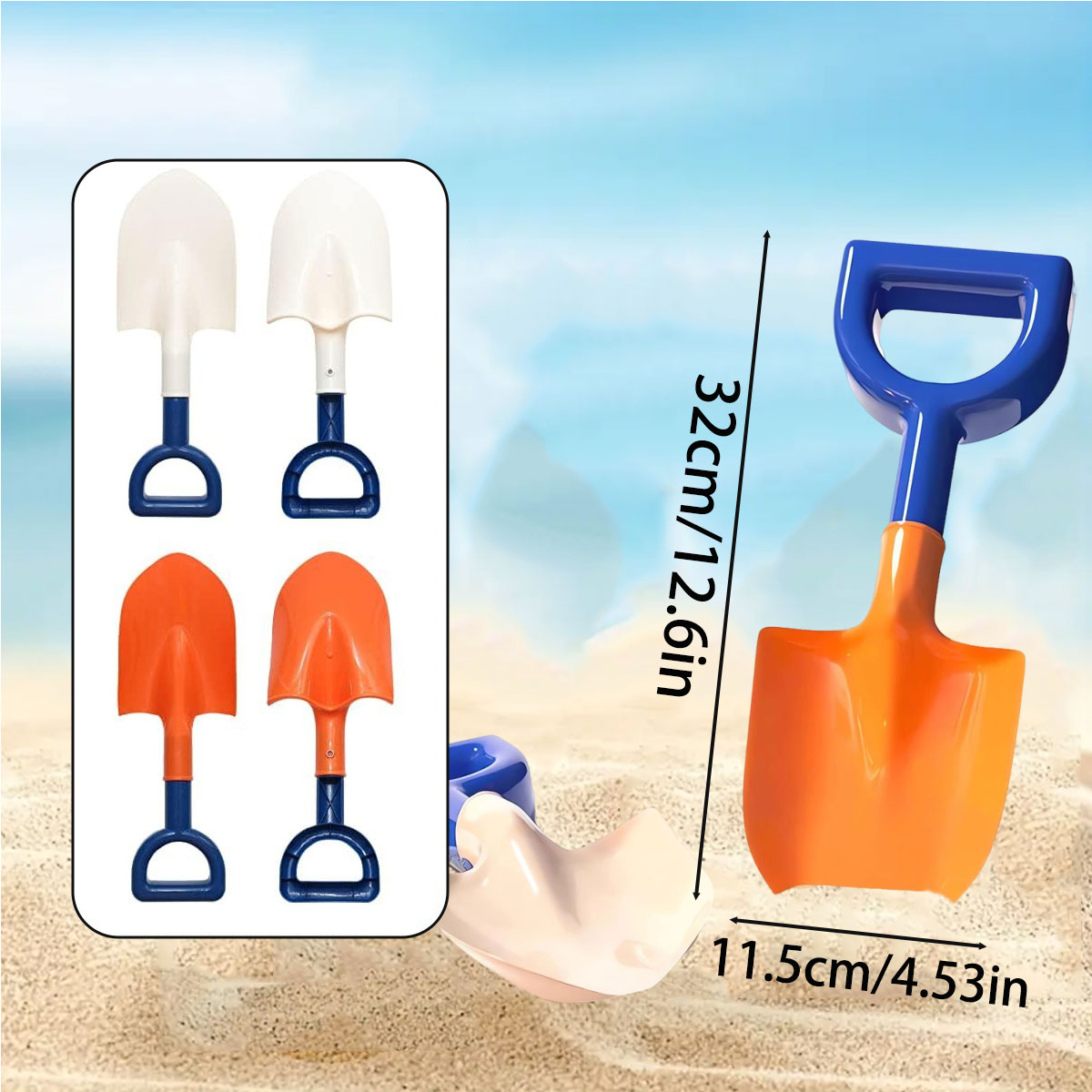 1/2PCS Children Beach Shovel o - Kinetic Sand Mold のレビューと価格