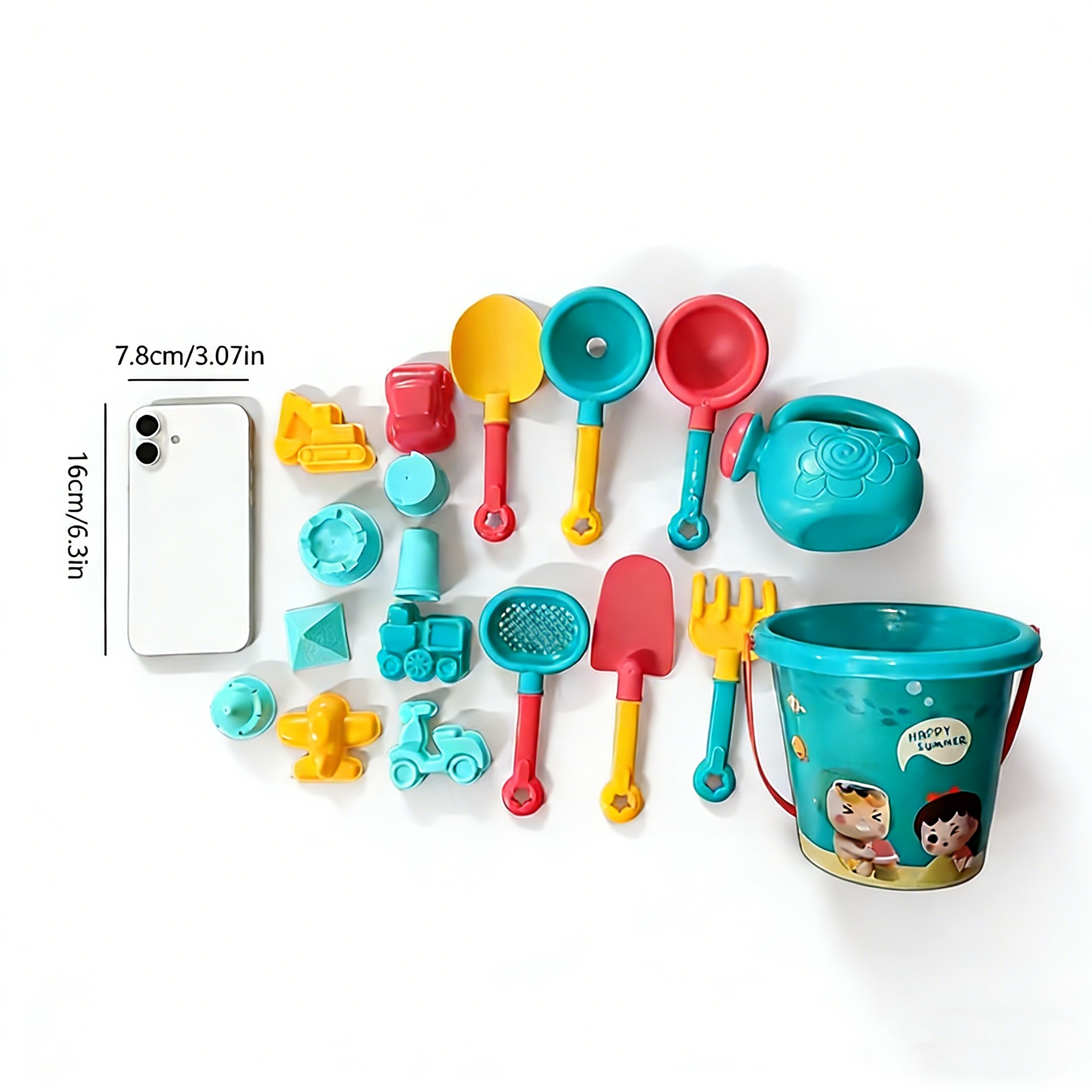 22pcs Beach Toys, Sand Digging - Kinetic Sand Mold のレビューと価格