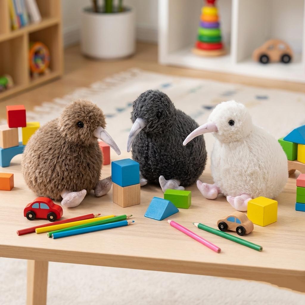 20cm Cute Lifelike Kiwi Bird P - Kids Toys New Zealand のレビューと価格