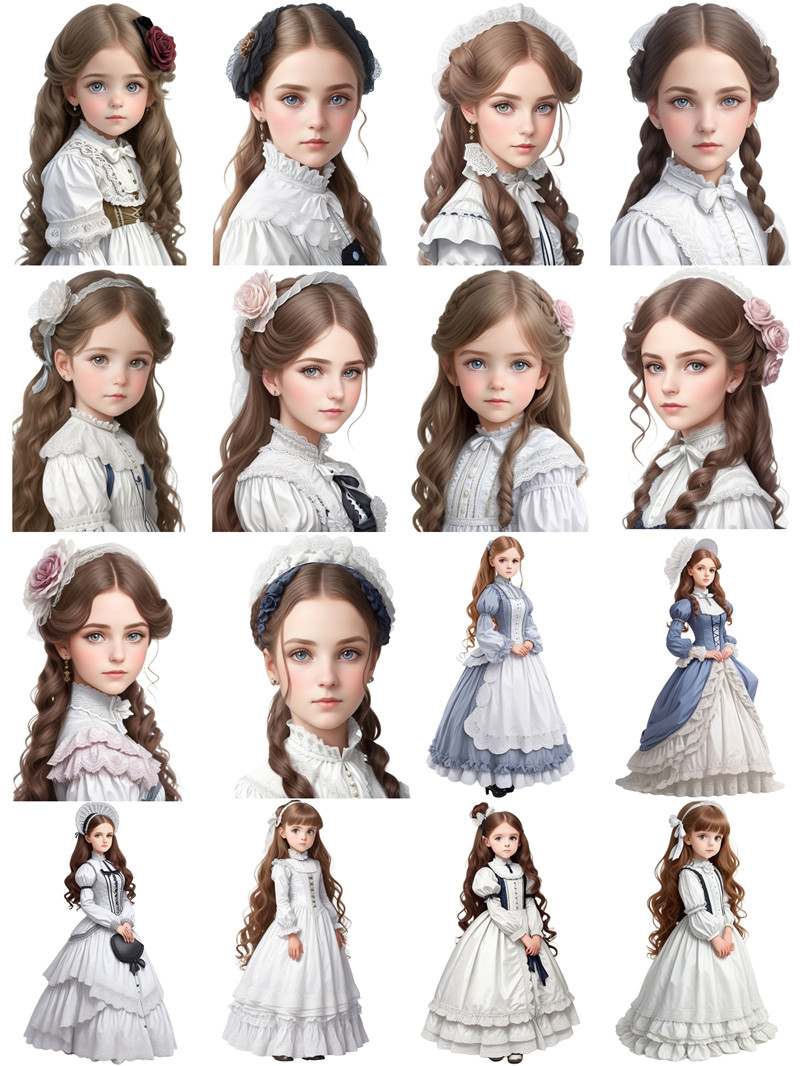 Victoria Little Girl Stickers  - Kids Toys Victoria のレビューと価格