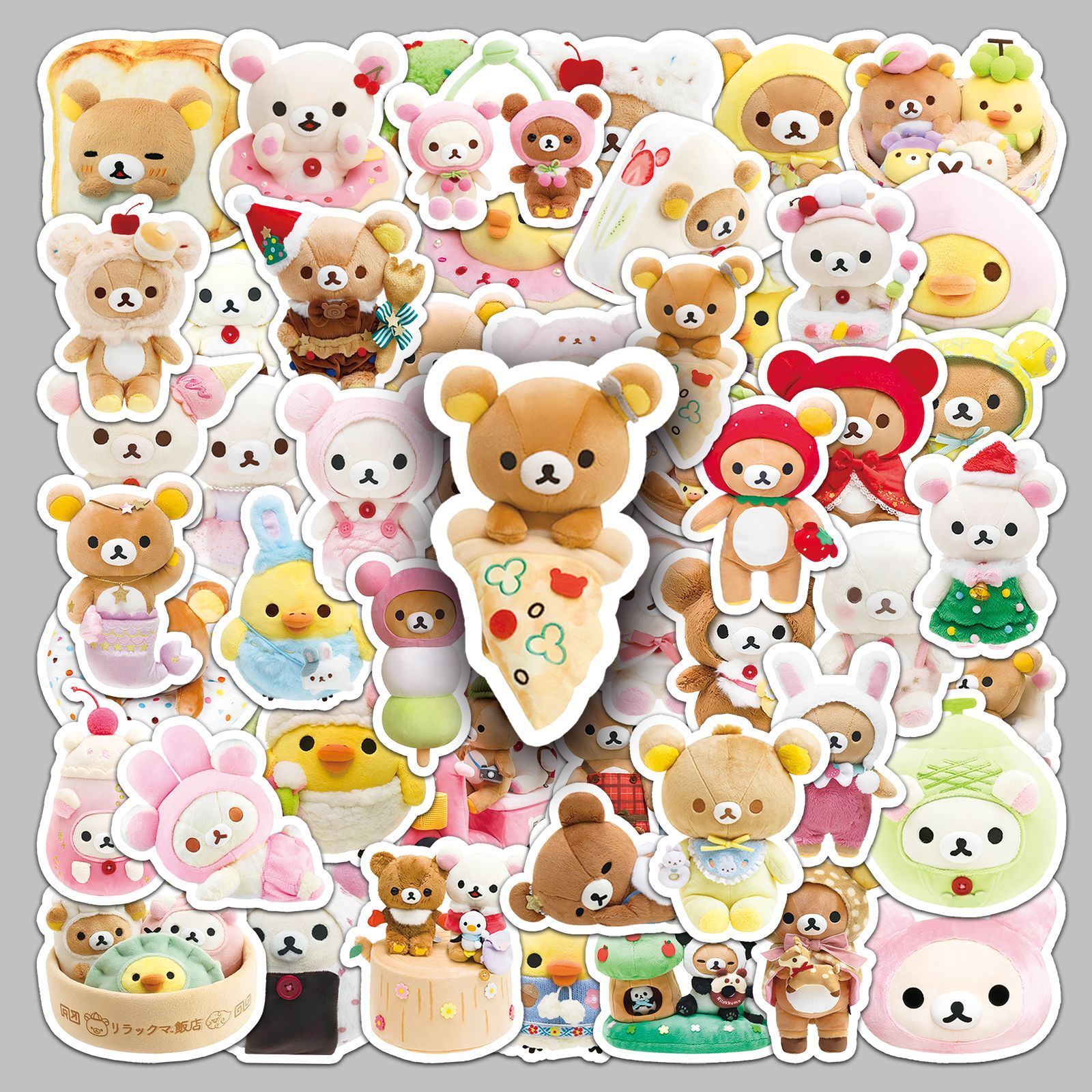 54pcs Cute Rilakkuma Aesthetic - Kids Toys Laptop のレビューと価格