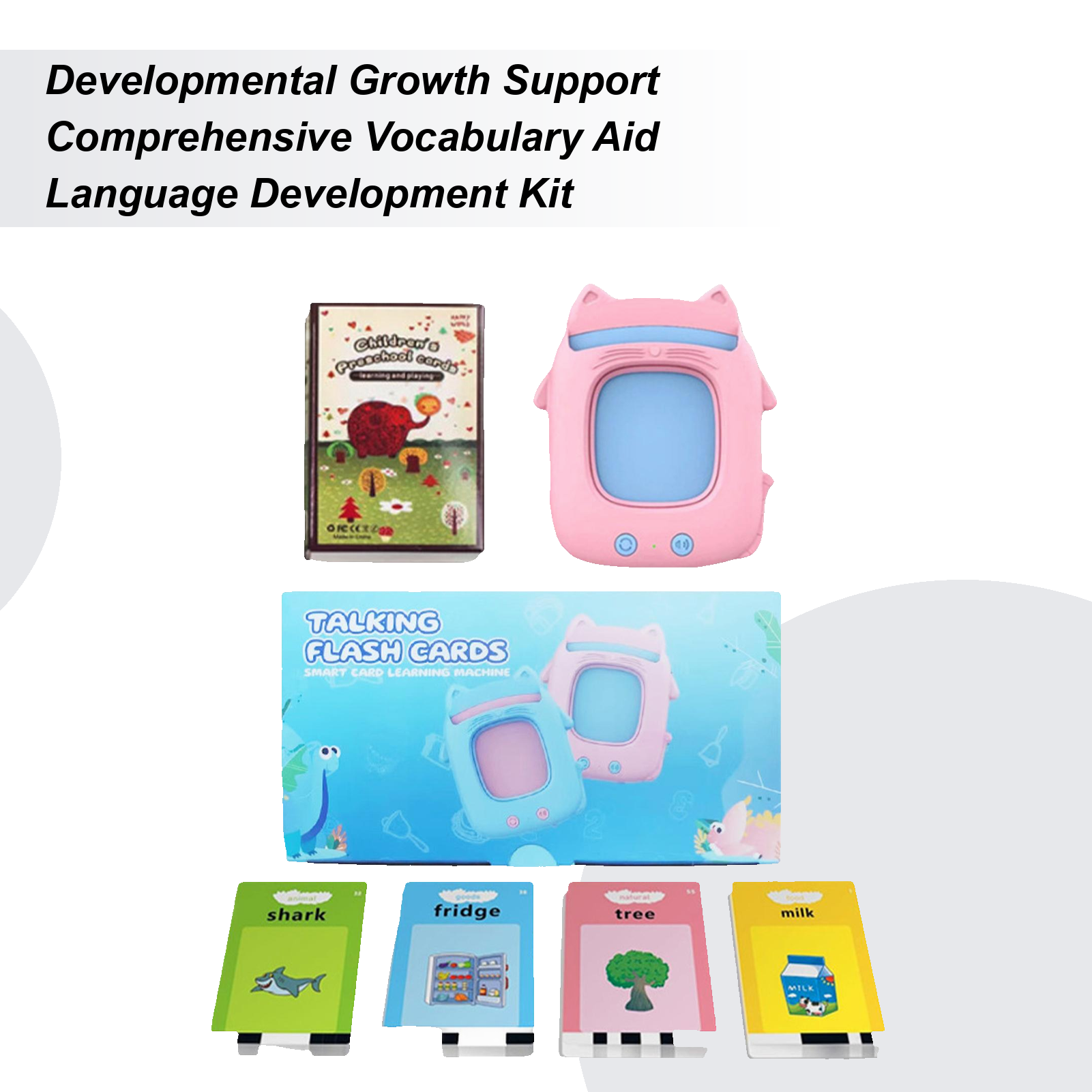 Talking Cards For Toddler Talk - Educational Flash Card のレビューと価格