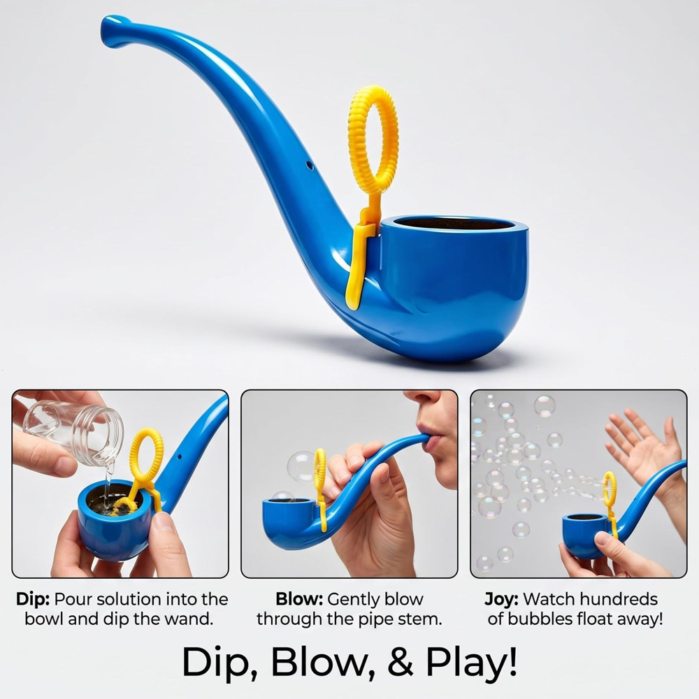 Bubble Pipe Portable Novelty S - Bubble Machine Outdoor のレビューと価格