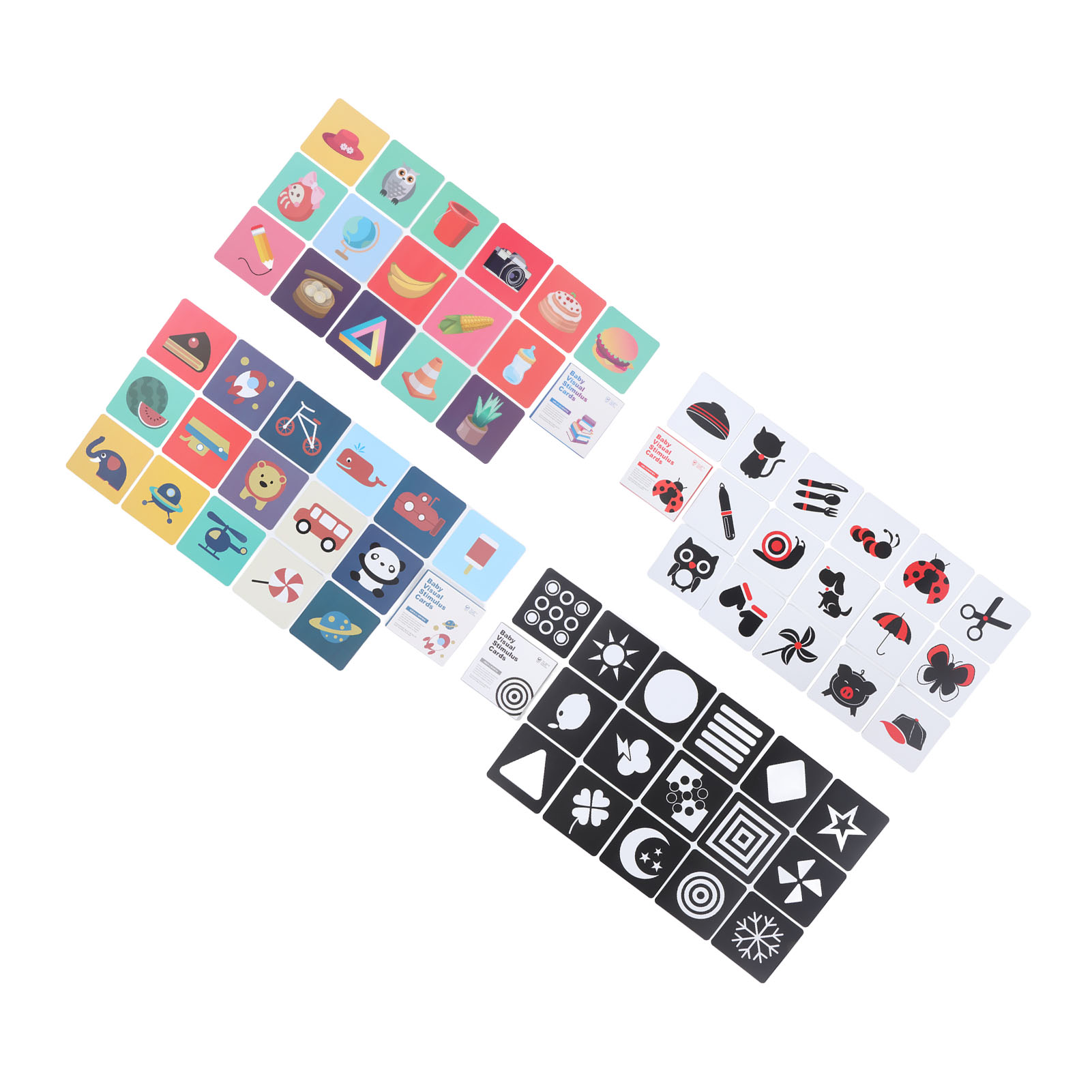 ZK40 64pcs High Contrast Baby  - Educational Flash Card のレビューと価格