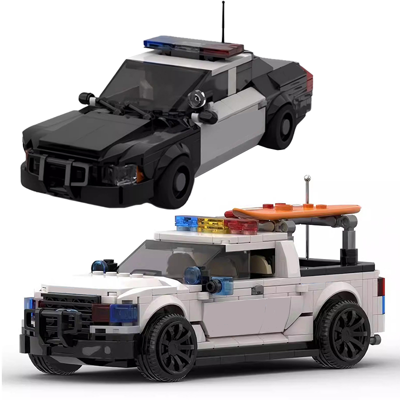 MOC Technical Car Forded Polic - Kids Toys Victoria のレビューと価格
