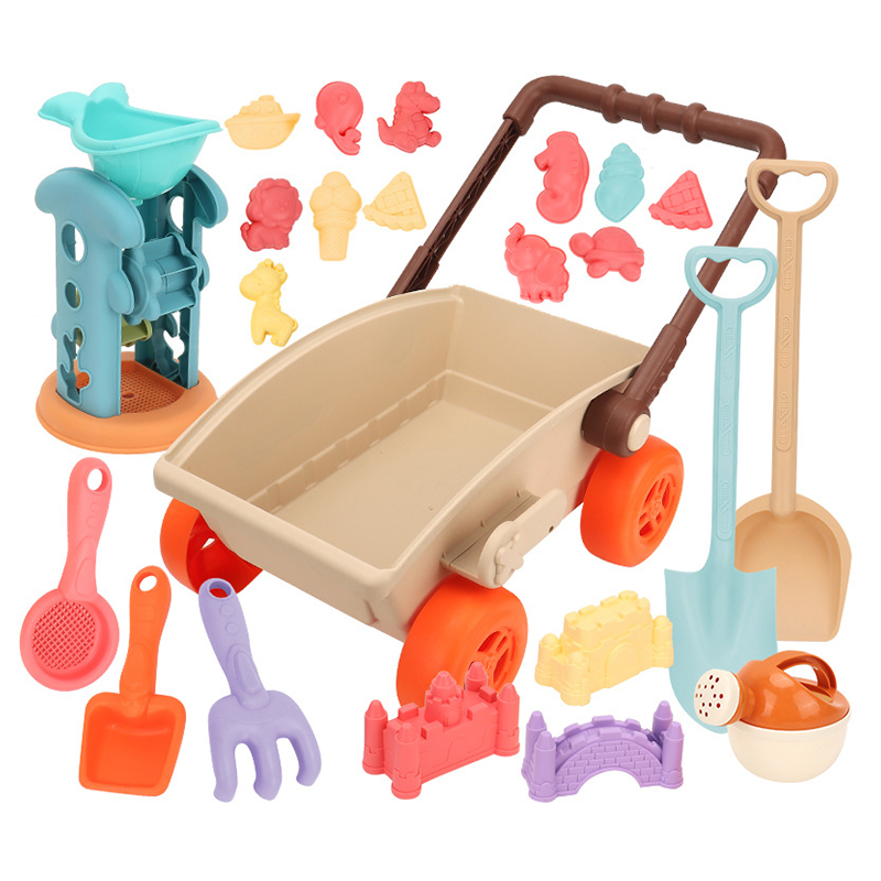 Kids Trolley Sand Play Beach T - Kinetic Sand Mold のレビューと価格