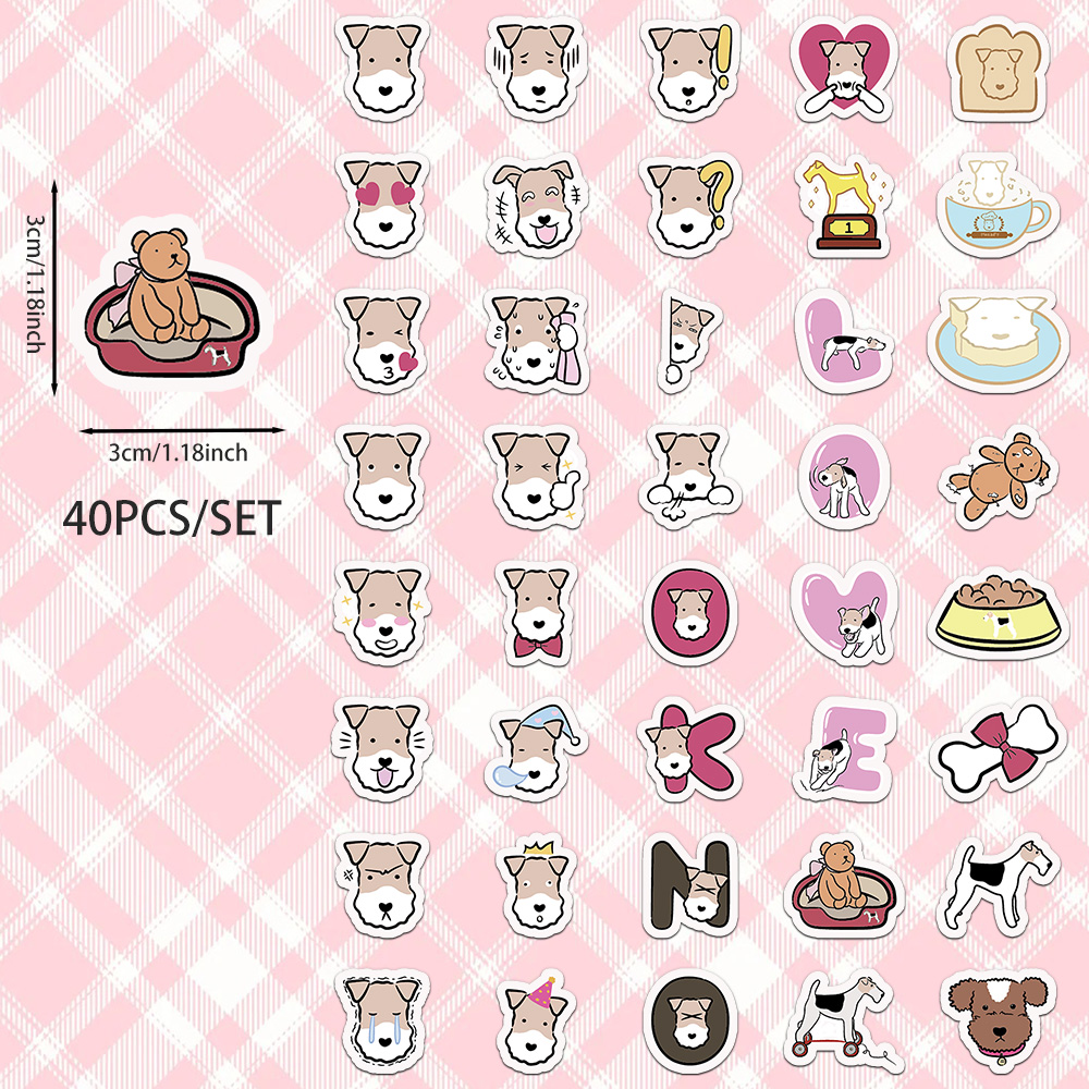40pcs Cute Cartoon WIRE FOX TE - Kids Toys Laptop のレビューと価格