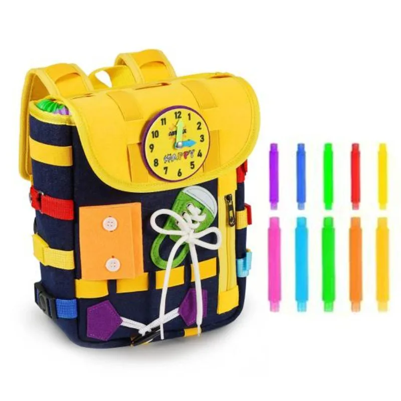 Montessori Felt Backpack for T - Kids Zipper Toys のレビューと価格