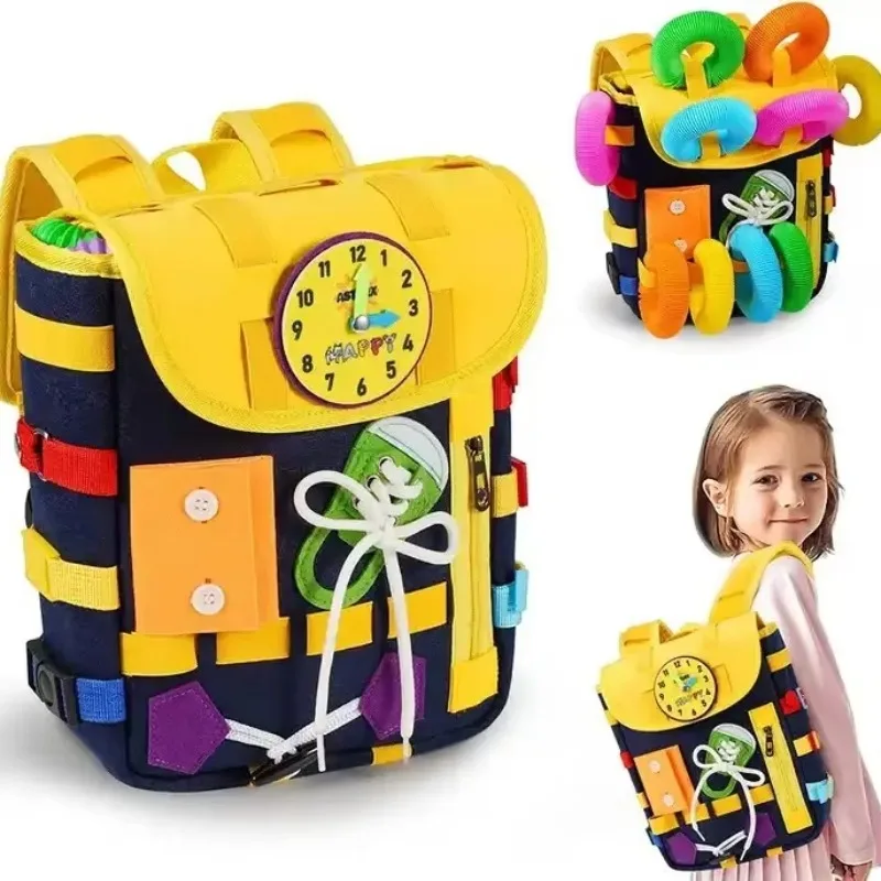 Montessori Felt Backpack for T - Kids Zipper Toys のレビューと価格