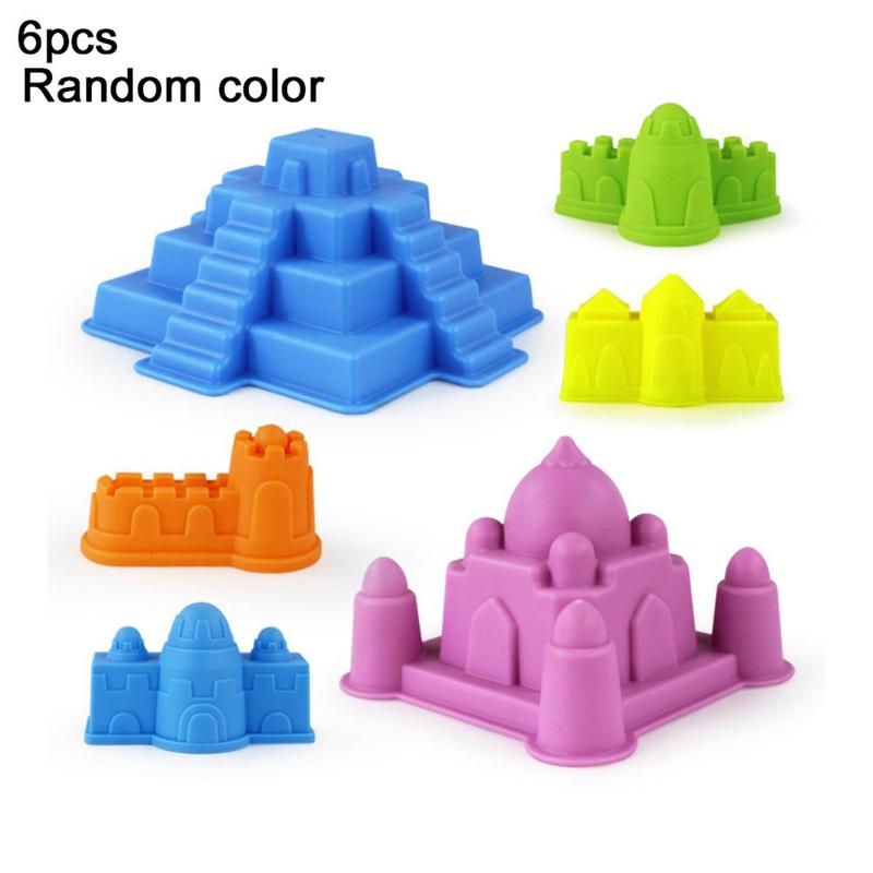 6pcs Beach Toys Various Sand P - Kinetic Sand Mold のレビューと価格