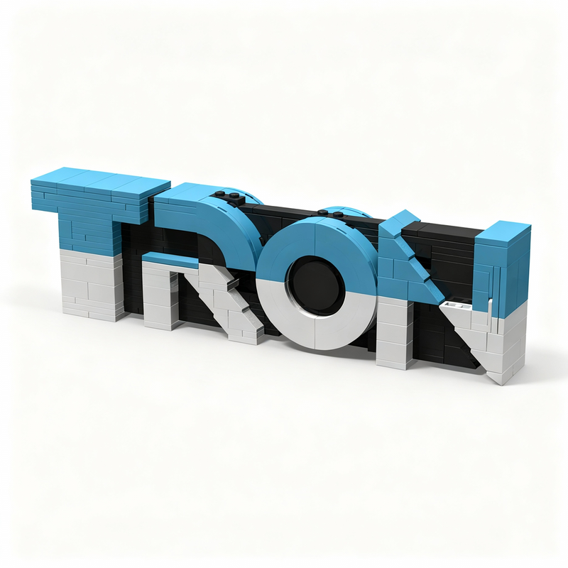 328pcs MOC Tron Logo Disneieny - Kids Toys Logo のレビューと価格
