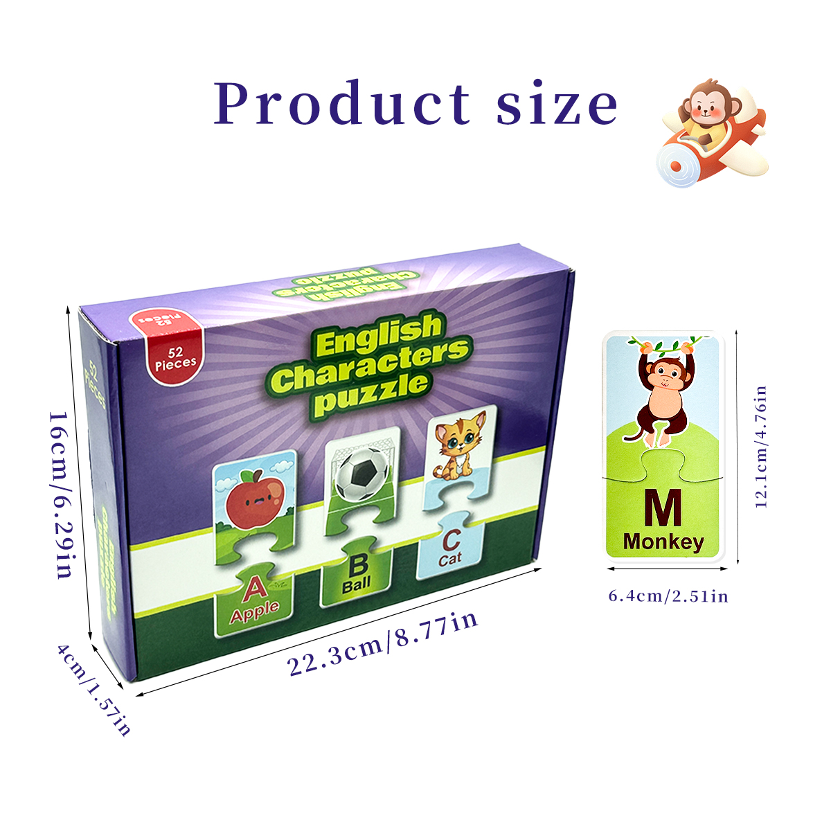 Alphabet Matching Puzzle Cards - Educational Flash Card のレビューと価格